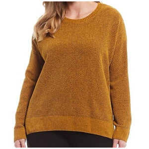 Eileen Fisher Organic Cotton Chenille textured oversized Sweater Size S
